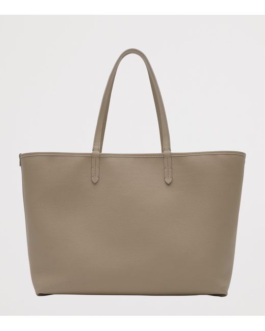 Burberry Natural Medium Leather Reversible Bloomsbury Tote