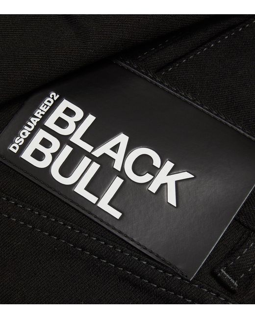 DSquared² Black Bull Cool Guy Skinny Jeans for men