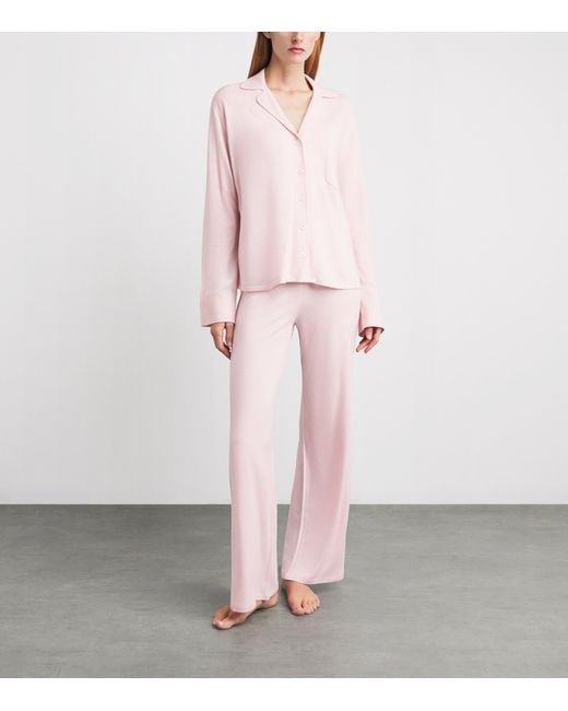 arch4 Pink Kid Cashmere Spring Gardens Pyjama Set
