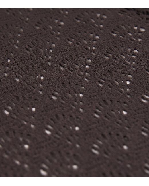 Wolford Black Mermaid Net Thong Bodysuit