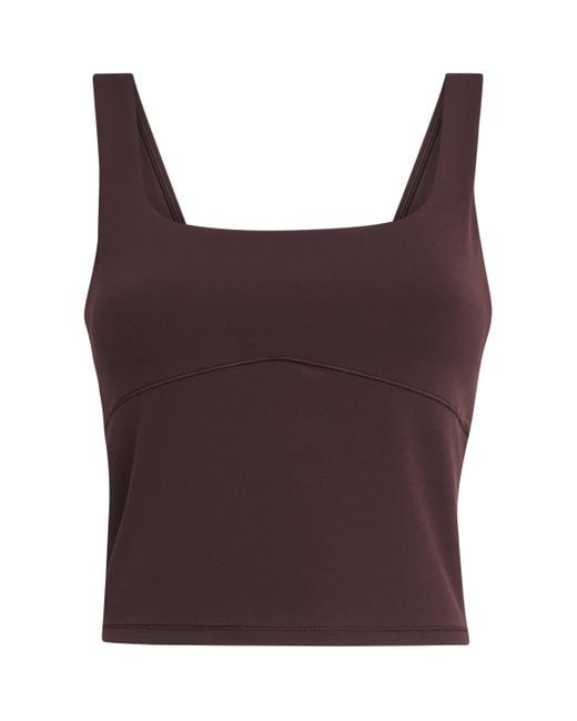 vuori Purple Alltheform Support Tank Top