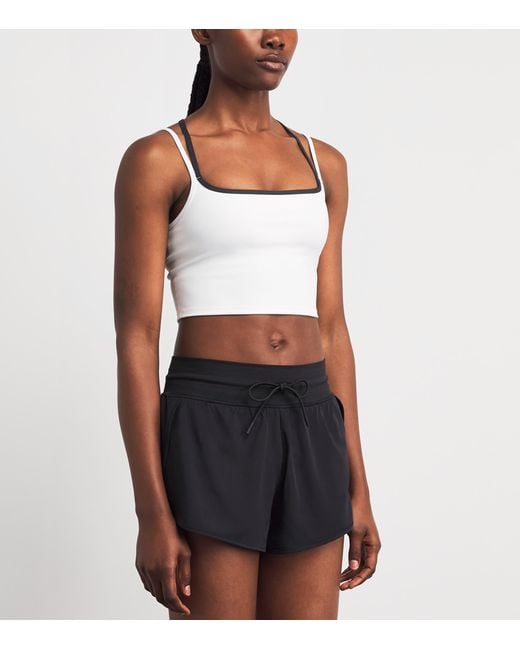 vuori White Daily Layered Tank Top