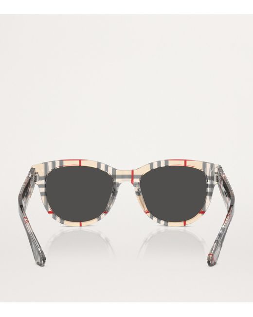 Burberry Gray Acetate Be4432U Sunglasses