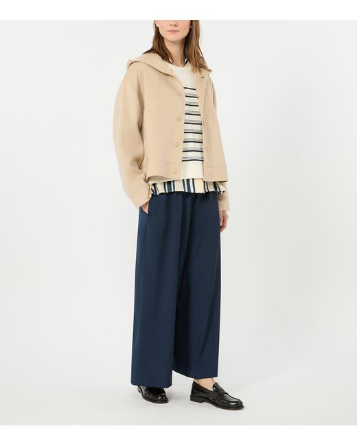 Weekend by Maxmara White Relaxed Stripe T-Shirt