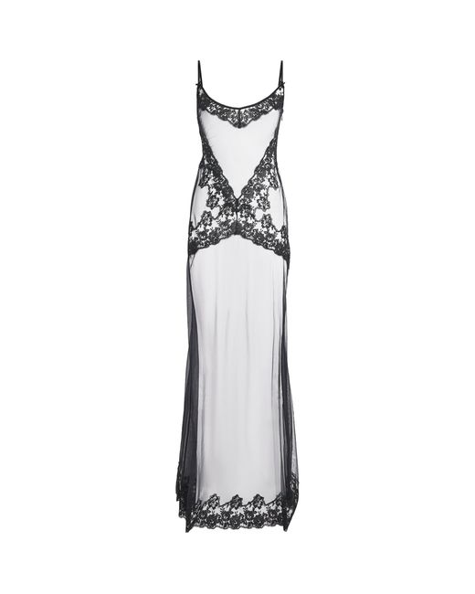 chinese dress ladies Alembika Savoir Lace Maxi Dress, Black Lace / 2 (US 8-10) main image 1