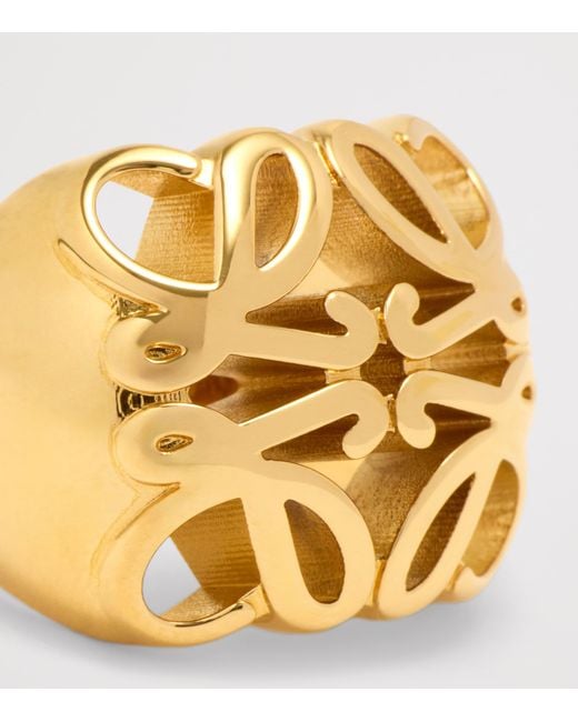 Loewe Metallic Bombe Anagram Ring