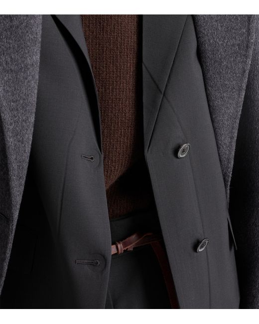 Prada Black Single-Breasted Jacket