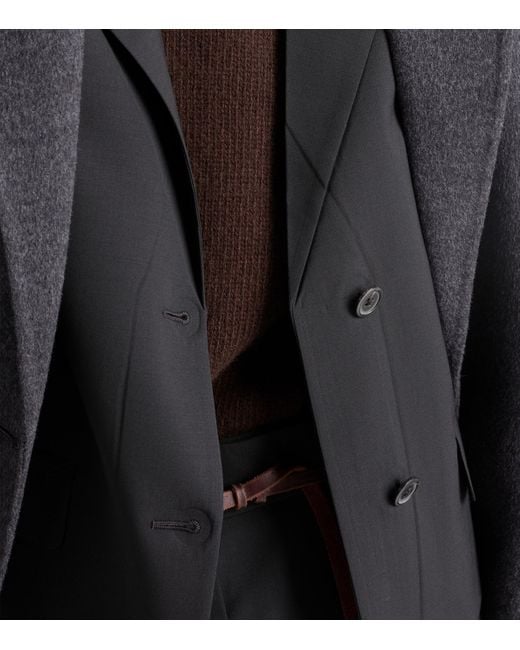 Prada Black Single-Breasted Jacket