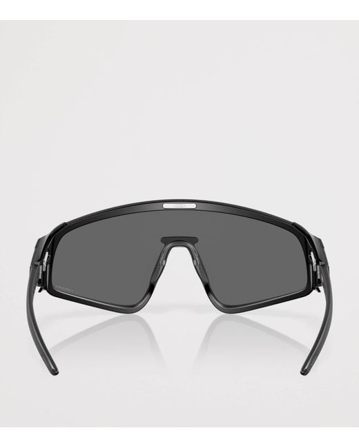 Oakley Gray Latch Panel Shield Sunglasses