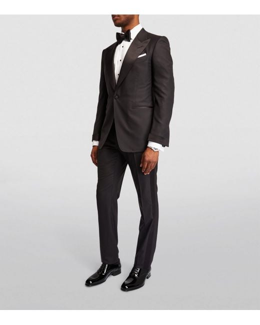 Tom Ford Black Patent Leather Ganni Formal Shoes for men