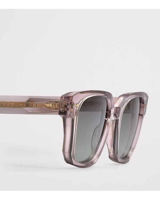Ahlem Gray Saint Georges Square Sunglasses for men