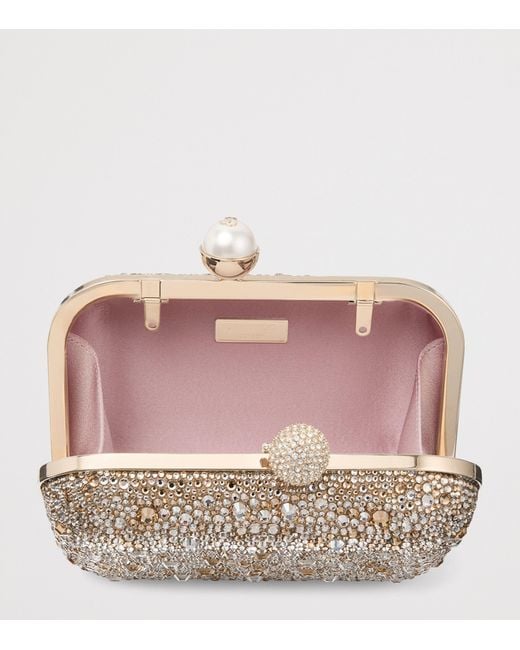 Jimmy Choo Metallic Cloud Clutch Bag