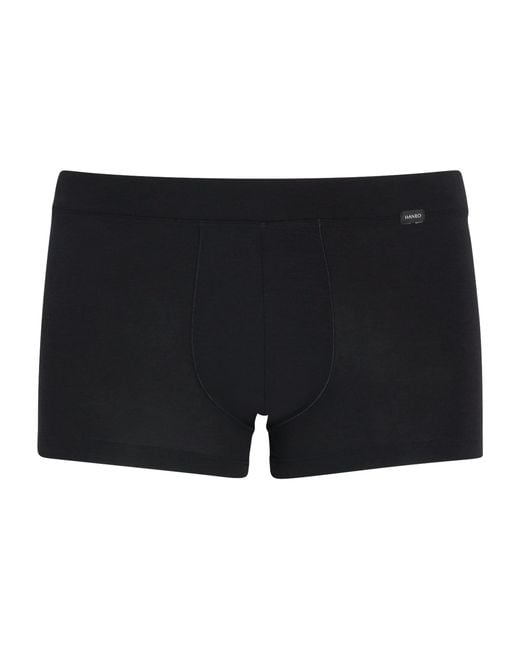 Hanro Black Natural Function Trunks for men