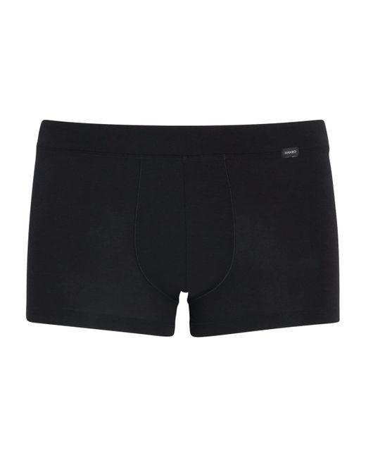 Hanro Black Natural Function Trunks for men