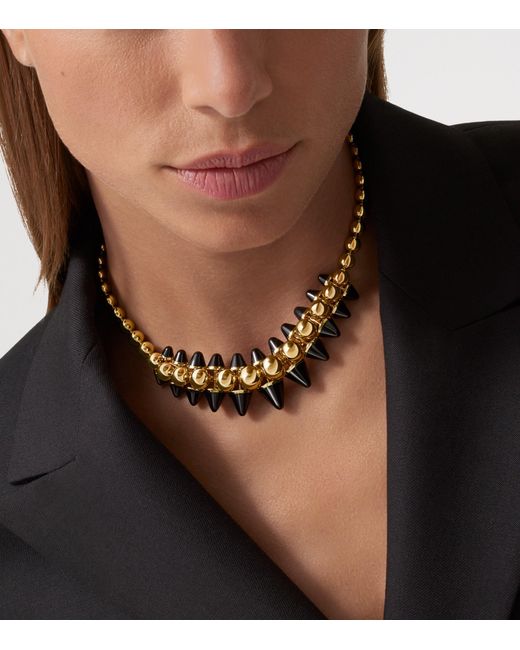 Cartier Metallic Extra Large And Onyx Clash De Flexible Necklace