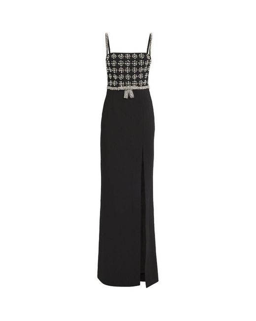 Rebecca Vallance Black Rina Gown