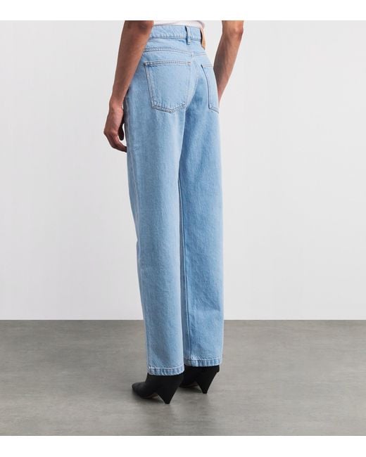Joseph Blue Chams Straight Jeans