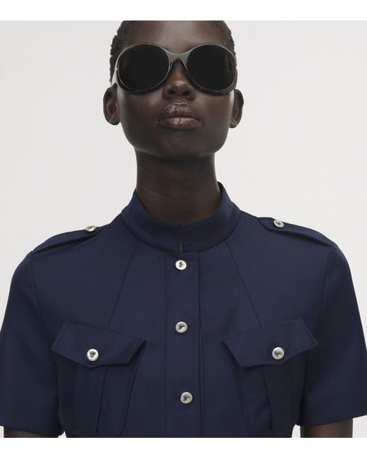 McQueen Brown Round Kate Sunglasses