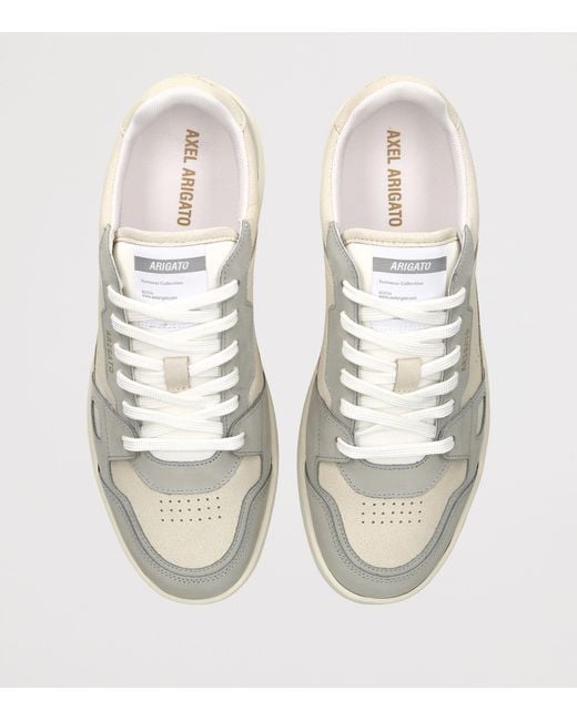 Axel Arigato White Suede Dice Sneakers for men