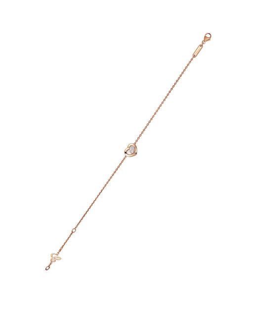 Chopard Metallic And Diamond Happy Diamonds Icons Bracelet