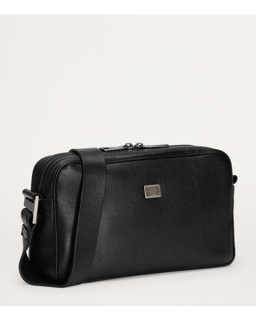 Dolce & Gabbana Black Calfskin Roma Belt Bag