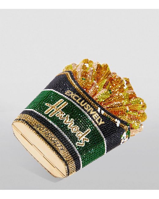 Judith Leiber Green X Harrods Exclusive French Fries Clutch Bag