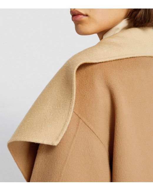 Totême  Natural Wool-cashmere Coat