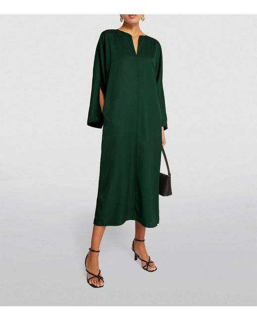 By Malene Birger Green Cais Midi Dress