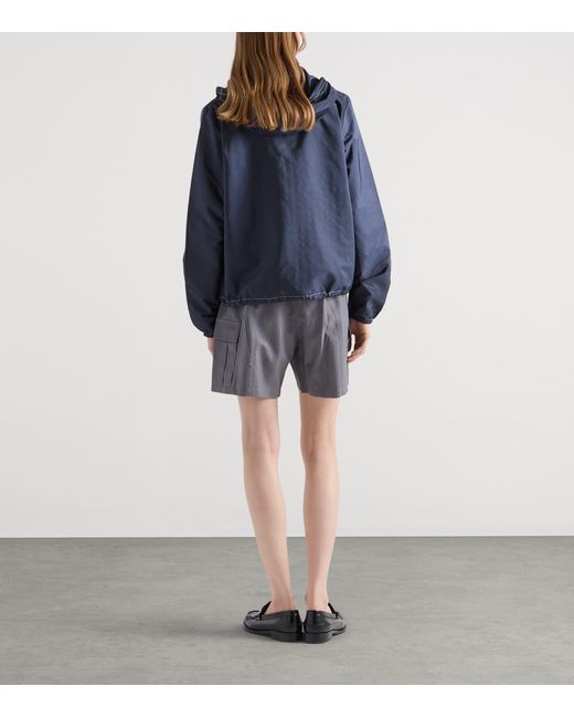 Prada Blue Re-Nylon Lightweight Jacket