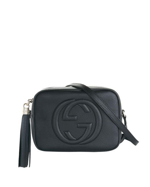 Gucci Soho Disco Medium Bag in Black | Lyst
