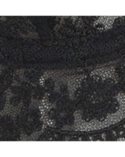 Simone Perele Black Lace Précieuse Half-Cup Bra