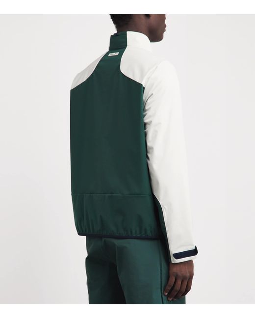 Ralph Lauren Green Colour-Block Packable Jacket for men