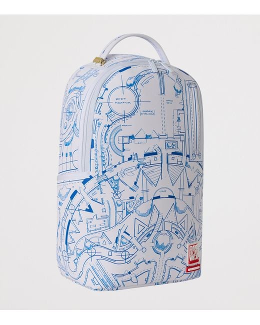 Sprayground Blue Frank Lloyd Wright Backpack