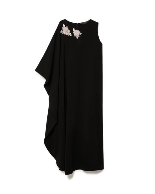 Marina Rinaldi Black Embellished Maxi Dress