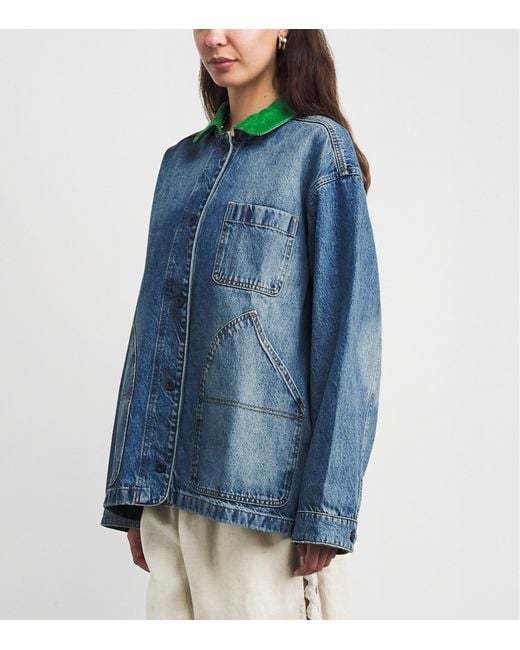 Doen Blue Pascual Barn Denim Jacket