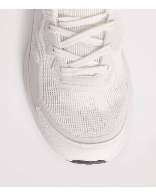 On Shoes White Cloudnova Rift Trainers