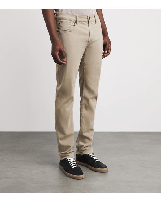7 For All Mankind Natural Luxe Performance Plus Slimmy Tapered Chinos for men