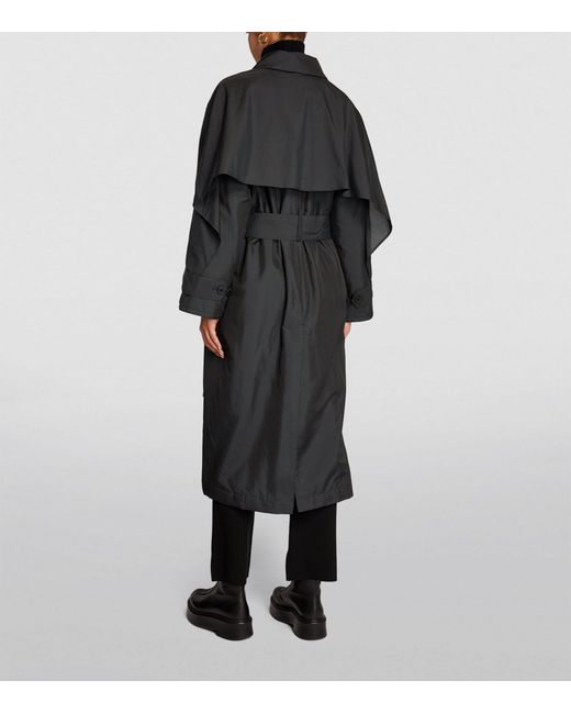 Joseph Black Silk-nylon Clovis Coat