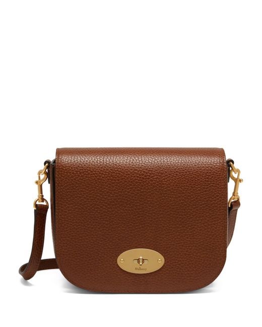 Mulberry Brown Small Darley Cross-Body Bag