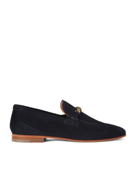 Kurt Geiger Blue Suede Ali Loafers for men