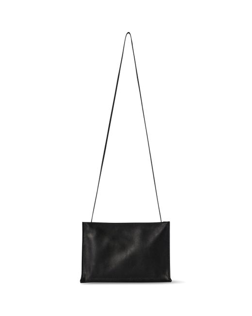 The Row Black To Go Large Leather Cross-Body Bag