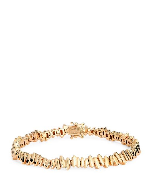 Suzanne Kalan Natural Golden Tennis Bracelet
