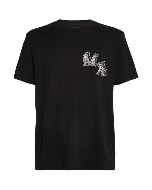 Amiri Black Angel T-Shirt for men