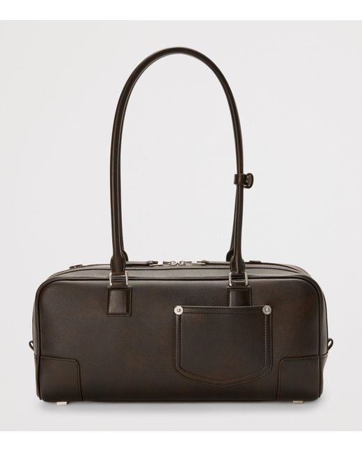 Loewe Black Calfskin Amazona 31 Panta Shoulder Bag