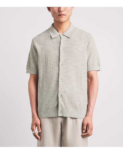 NN07 Gray Organic Cotton Nolan Cardigan for men