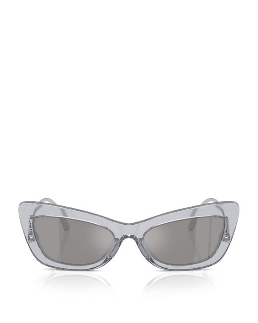 Dolce & Gabbana Gray Acetate Dg4467B Sunglasses