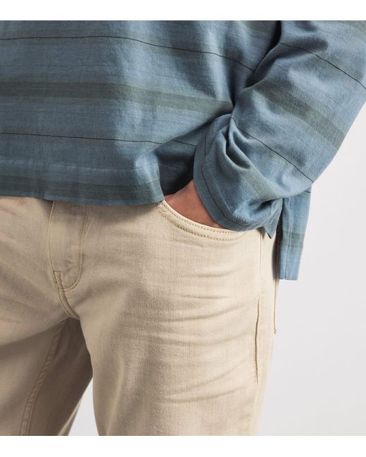 PAIGE Natural Federal Slim-Straight Jeans for men