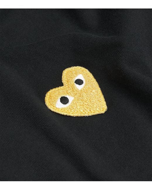 COMME DES GARÇONS PLAY Black Heart Logo T-Shirt for men