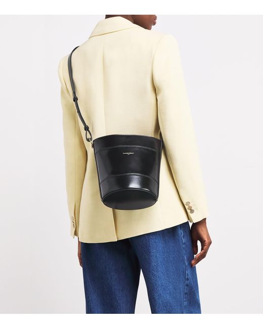 Claudie Pierlot Black Leather Solveig Bag