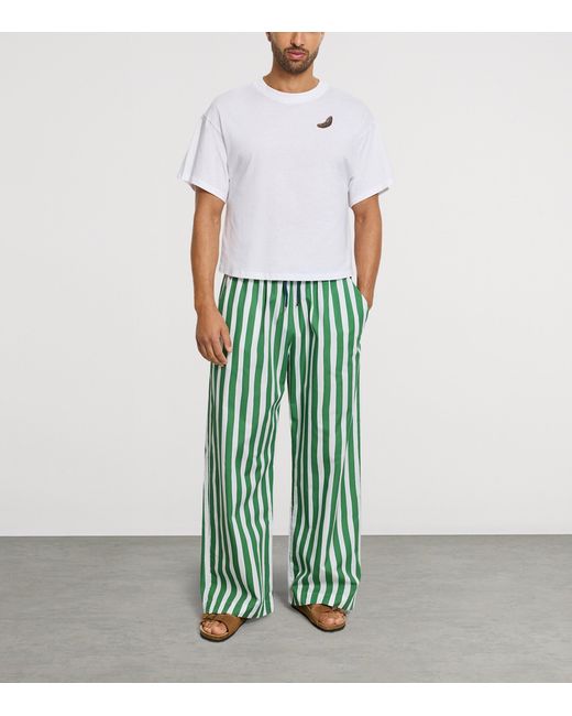 Hanro White X Charlotte Adam Cotton T-Shirt